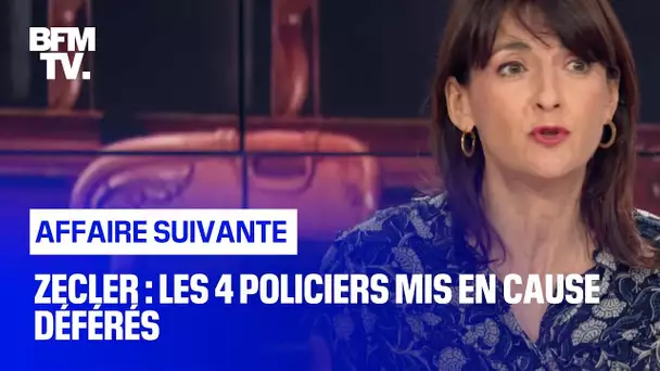 Zecler : les 4 policiers mis en cause déférés