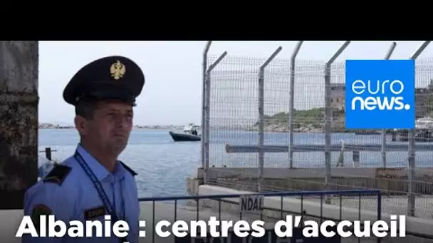 Albanie : la construction de centres d'accueil pour migrants sauvés en italie bientôt finie