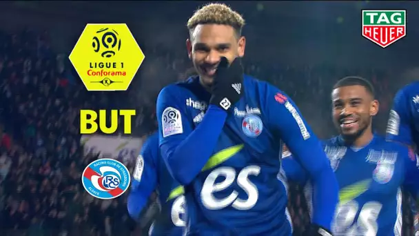 But Kenny LALA (90' +3) / RC Strasbourg Alsace - Girondins de Bordeaux (1-0)  (RCSA-GdB)/ 2018-19