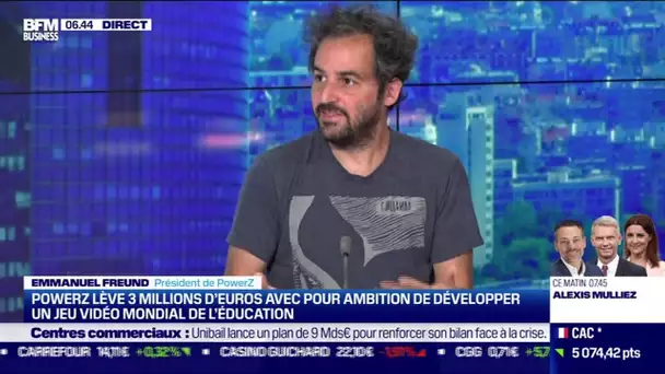 Emmanuel Freund (PowerZ) : PowerZ développe un jeu vidéo intelligent pour enfants