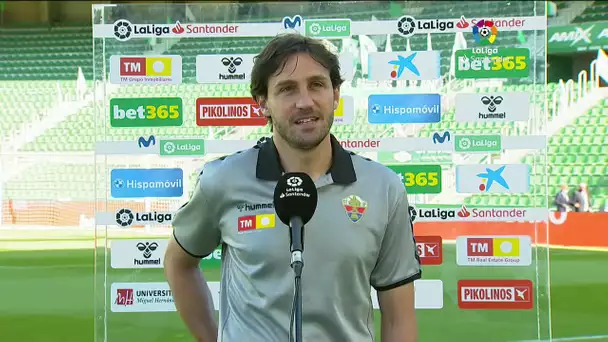 Calentamiento Elche CF vs Deportivo Alavés