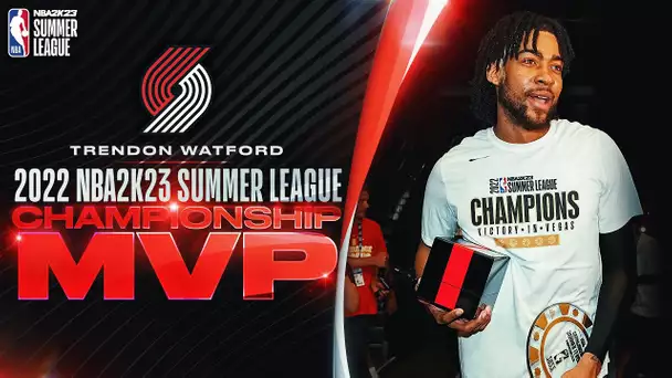 Trendon Watford Is The #NBA2k23SummerLeague Championship MVP