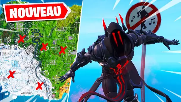 DANSER DANS DIFFÉRENTS LIEUX INTERDITS sur Fortnite: Battle Royale