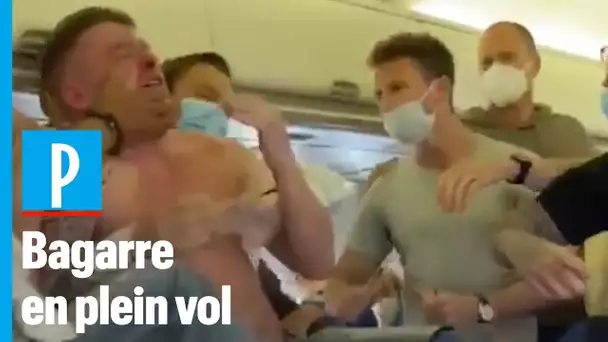 Deux passagers refusent de porter le masque lors d’un vol KLM et provoquent une bagarre