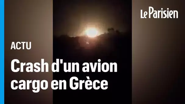 Grèce : crash d’un avion-cargo transportant de l’armement, les huit passagers sont morts