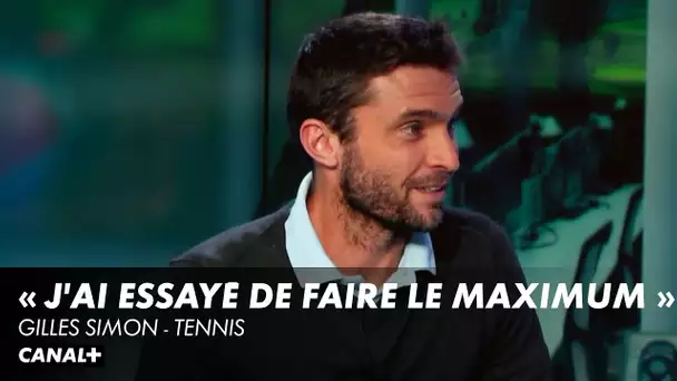 G.Simon : "J'ai essayé de faire le maximum" - Tennis