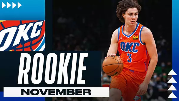 Josh Giddey Wins Western Conference Kia Rookie Of The Month! 🔥