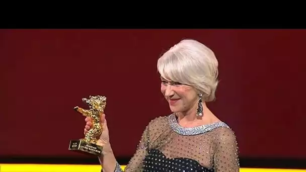 Helen Mirren est la reine de la Berlinale et reçoit un Ours d'honneur !