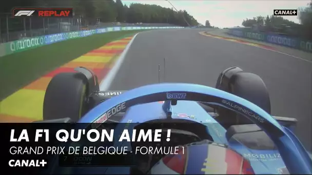 Le magnifique dépassement d'Esteban Ocon ! - Grand Prix de Belgique - F1