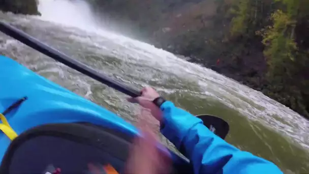 Descente du saut du Doubs en kayak