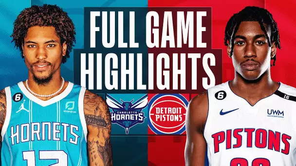 HORNETS at PISTONS | FULL GAME HIGHLIGHTS | March 9, 2023