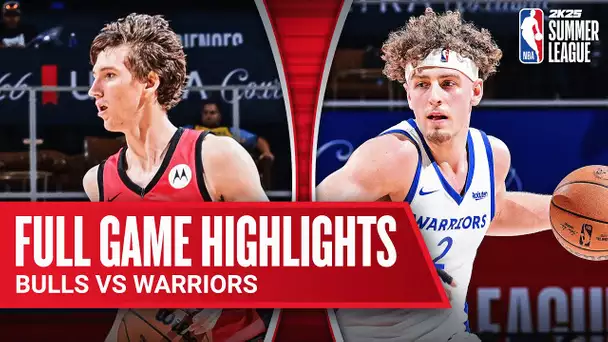 BULLS vs WARRIORS | NBA SUMMER LEAGUE | FULL GAME HIGHLIGHTS