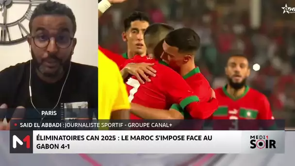 Retour sur la victoire de la sélection marocaine face au Gabon, avec Said El Abbadi