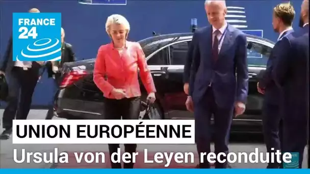 Union européenne : Ursula von der Leyen, Antonio Costa et Kaja Kallas nommés aux postes-clés