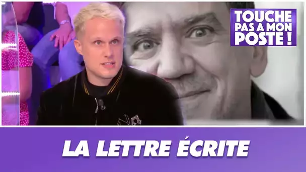 Guillaume Genton dévoile la lettre écrite par Christian Quesada depuis sa prison de Bourg-en-Bresse