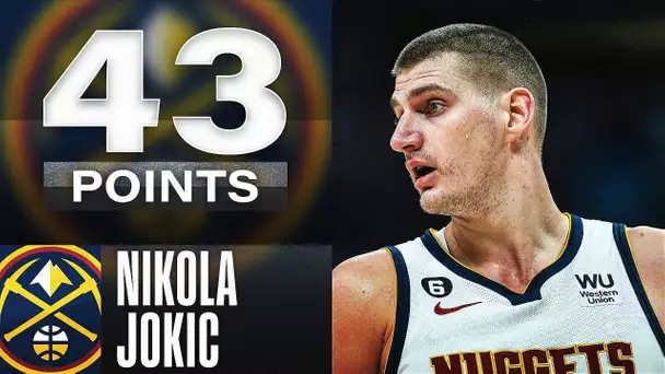 Nikola Jokic Drops A SEASON-HIGH 43-Points | December 14, 2022