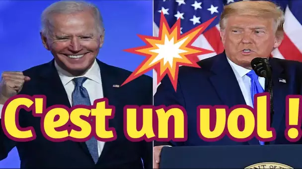 « C’est un vol ! » : des supporteurs de Donald Trump contestent les résultats de la ....