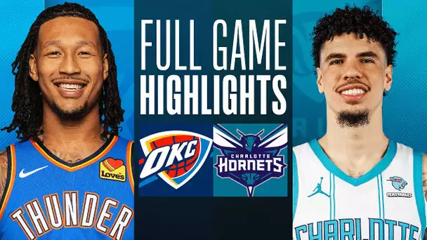 THUNDER at HORNETS | NBA PRESEASON FULL GAME HIGHLIGHTS | October 15, 2023