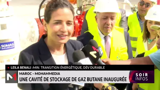 Mohammedia: Une cavité de stockage de gaz butane inaugurée