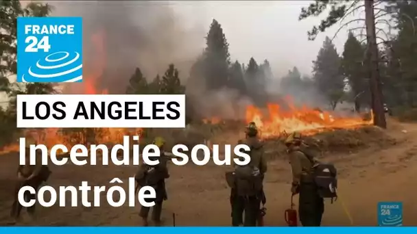 Incendie de Los Angeles : la tempête Kay atténue l'intensité des flammes • FRANCE 24