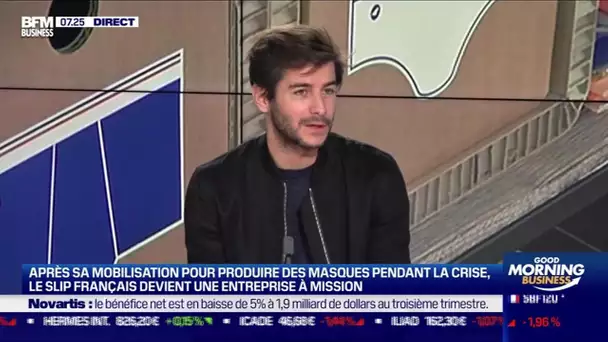 Guillaume Gibault (Slip Français) : Le Slip Français devient une entreprise à mission