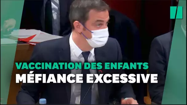 Vaccination des enfants: Véran déplore "une méfiance excessive" en France