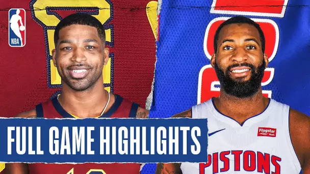 CAVALIERS at PISTONS | FULL GAME HIGHLIGHTS | January 9, 2020