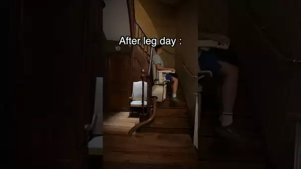 The day after Leg day !!