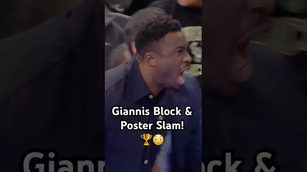 Giannis makes plays on both ends & his brother loves it! 🏆😤|#Shorts