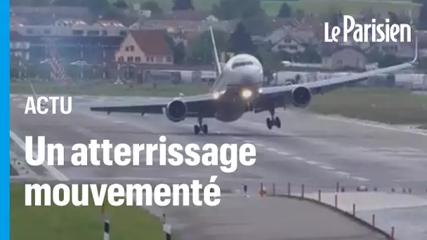 Suisse : un Boeing rebondit sur la piste d’atterrissage, tangue et redécolle en urgence