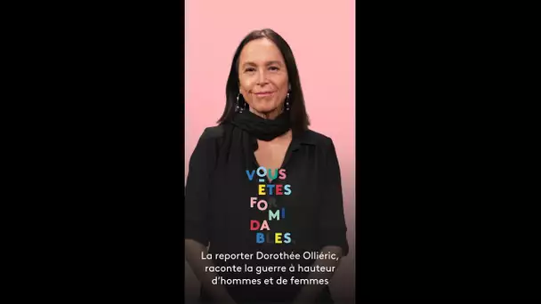 La reporter Dorothée Olliéric,raconte la guerre à hauteur d’hommes et de femmes