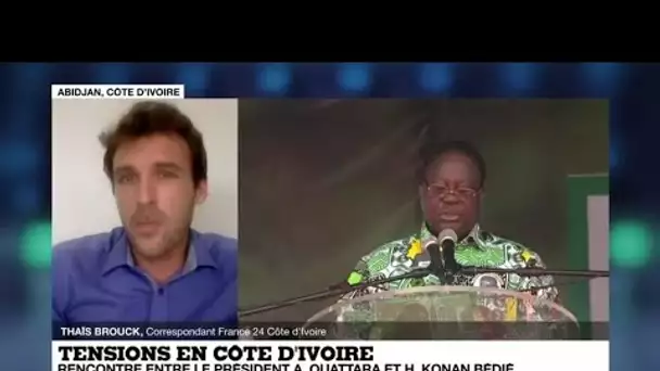 Tensions en Côte d'Ivoire : rencontre Ouattara-Bédié prévue pour sortir de la crise