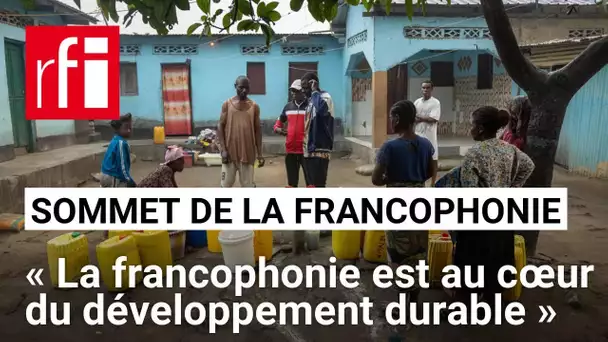 Pour l'étudiante congolaise Triphène Tamba, «la francophonie est au cœur du développement durable»