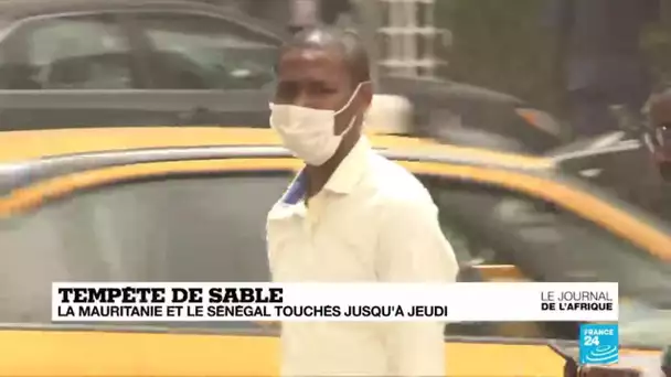 Tempête de sable en Mauritanie et au Sénégal