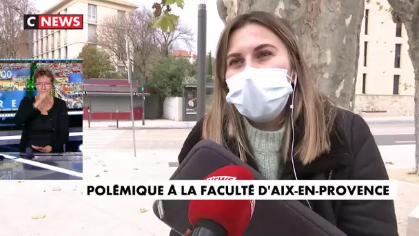 Polémique à la Faculté d'Aix-En-provence