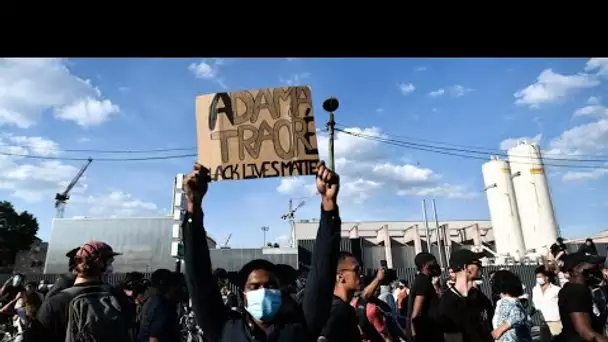 Mort d'Adama Traoré : des milliers de manifestants se rassemblent à Paris