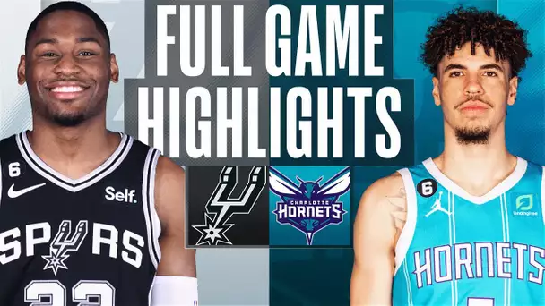 SPURS at HORNETS | FULL GAME HIGHLIGHTS | February 15, 2023