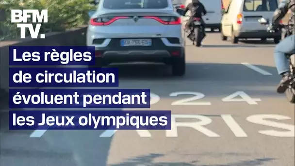 JO 2024: ces voies où vous ne pourrez plus circuler sans autorisation, notamment sur le périphérique