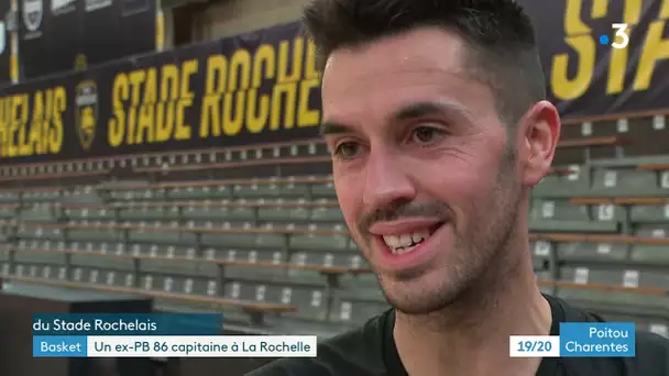 Portrait d'Arnauld Thinon, un ex du PB86 capitaine au Stade Rochelais Basket