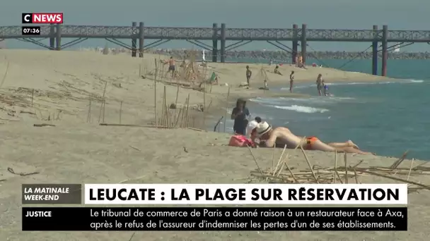 Leucate : la plage sur réservation