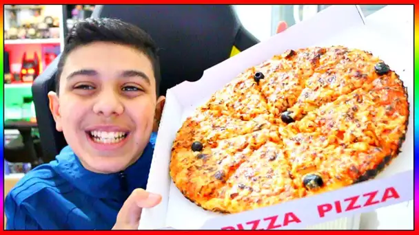 MOMO A FOIRÉ SON RÉGIME - IL FAIT UNE DÉGUSTATION DE PIZZA AU POULET EN LIVE !