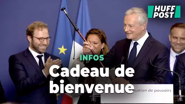 Quel est ce cadeau basque offert par Bruno Le Maire à son successeur à Bercy