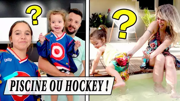 PISCINE OU HOCKEY ? 😜