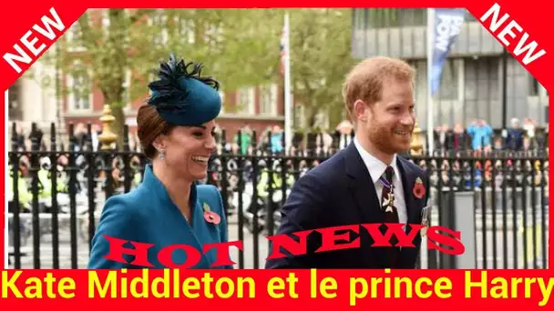 Kate Middleton et le prince Harry complices et plus souriants que jamais