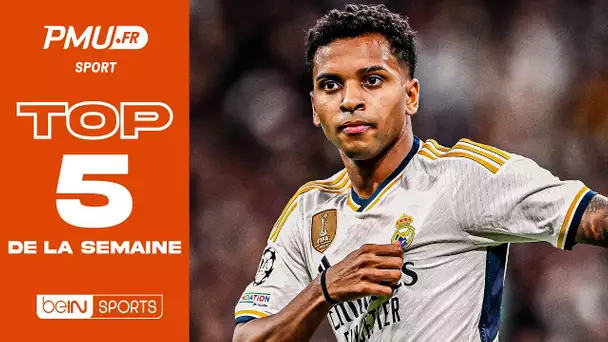 🇧🇷 Rodrygo en mode R9... Le Top 5 de la semaine avec PMU Sport !