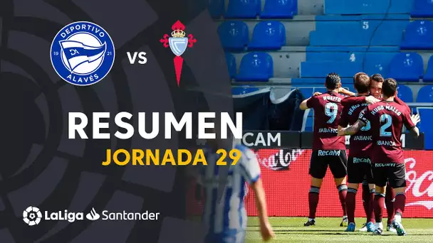 Resumen de Deportivo Alavés vs RC Celta (1-3)