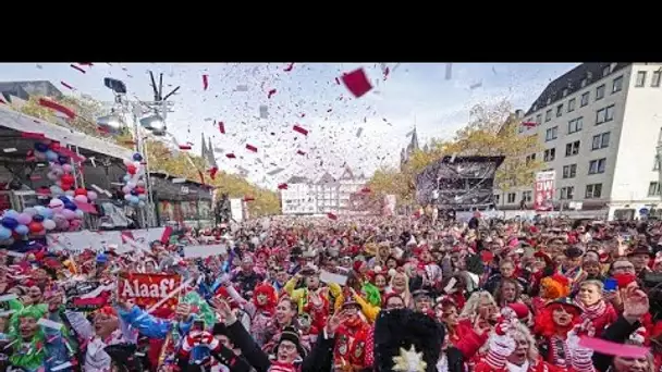 Allemagne : coup d'envoi du carnaval de Cologne