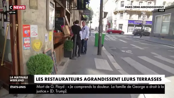 Les restaurateurs agrandissent leurs terrasses