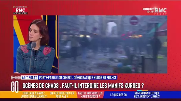 Faut-il interdire les manifestations kurdes ? Agit Polat : "ll y avait une provocation très claire!"