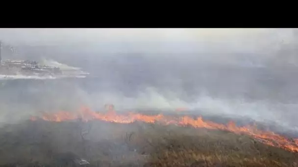 La Sicile face aux flammes